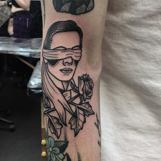 blindfolded gent to match his lady from a few months back for Isaac