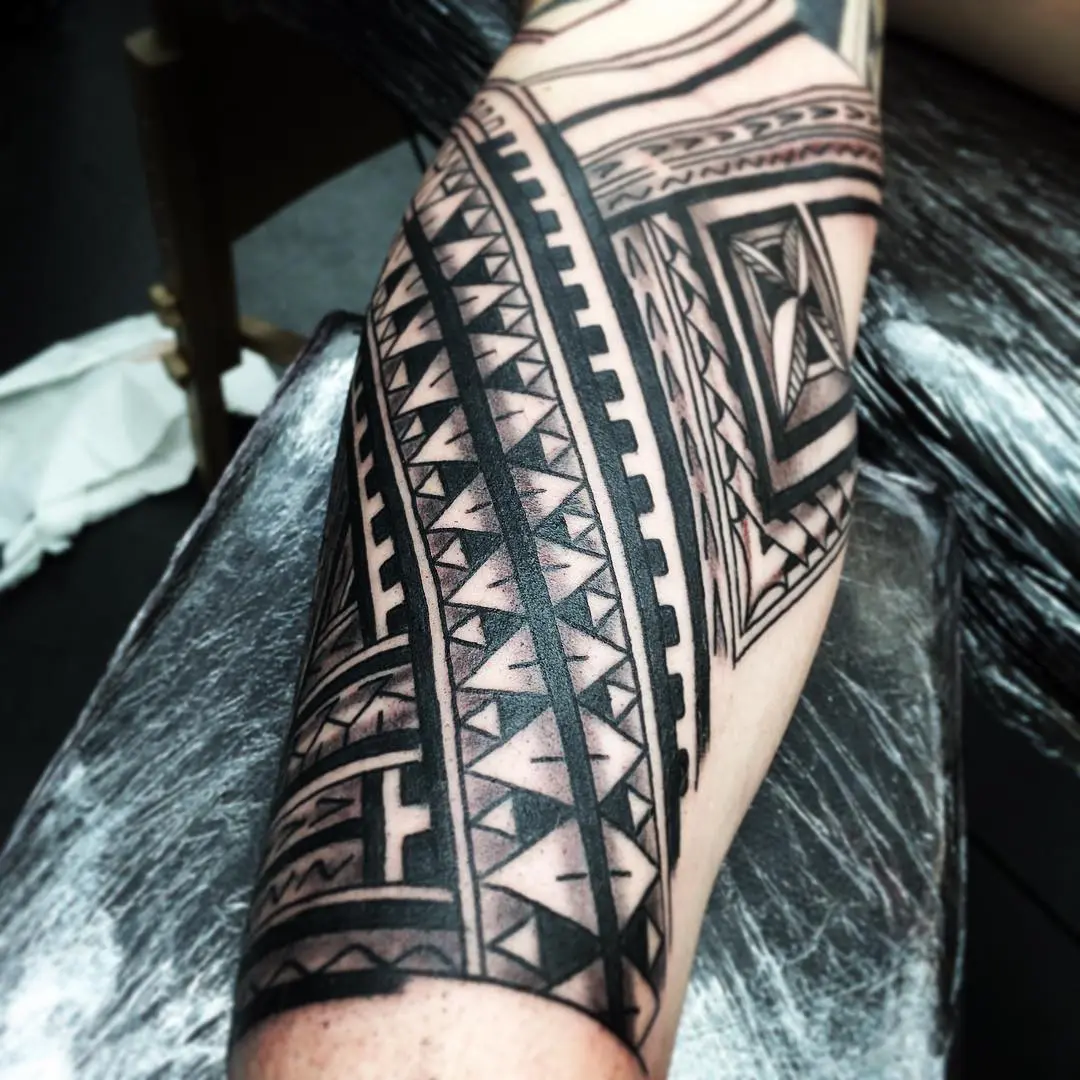 Hawaiian inspired tattoos by Samuel Shaw of Kulture Tattoo Kollective