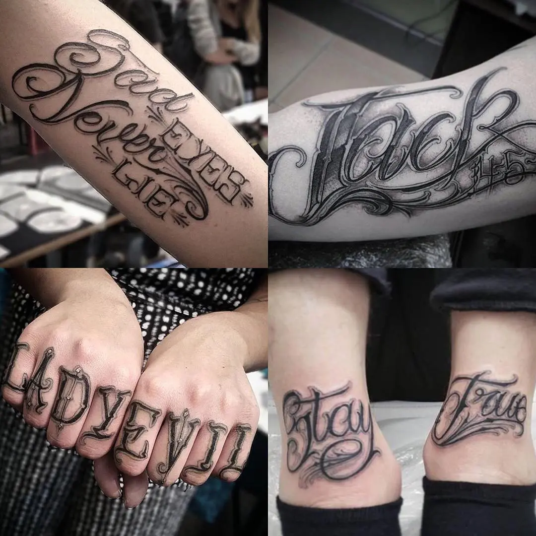 Lettering genius @borisbianchi would love to do draw up some custom script for you. He has space on Thursday. Get in touch if you&039;re interested! scripttattoo lettering cursive writing customlettering fancy guest edinburgh miami knuckles names wordsofwisdom words edinburghtattoo studioxiii