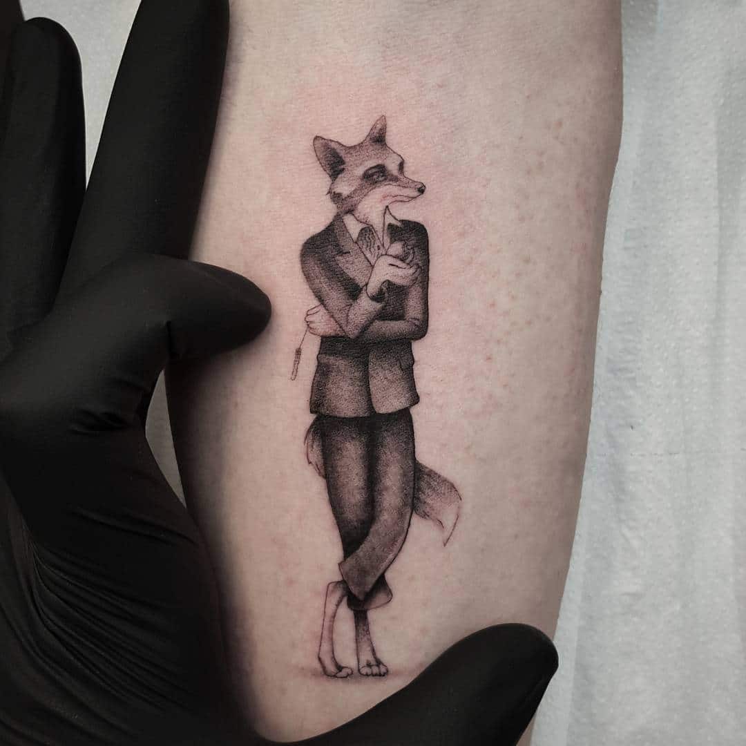 becuz im LITTLE  i love ash another fantastic mr fox tattoo    TikTok