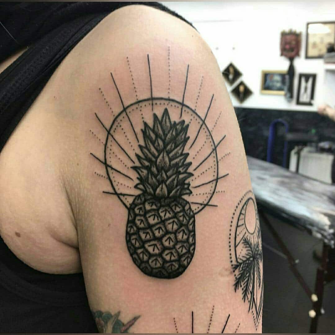 Pineapple by Danny Kalan, Emerald City Tattoo and Supply, Seattle, WA. : r/ tattoos