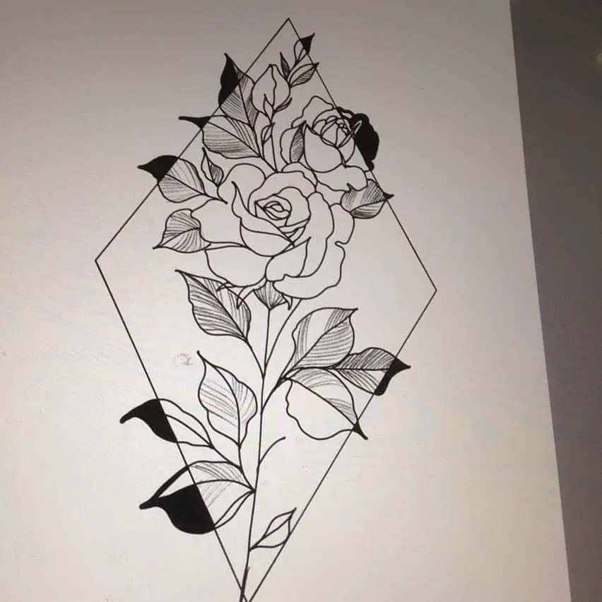 The wonderful has done this stunning rose/mandala! Give her a