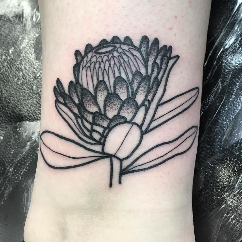 Share 80+ protea flower tattoo best - in.eteachers