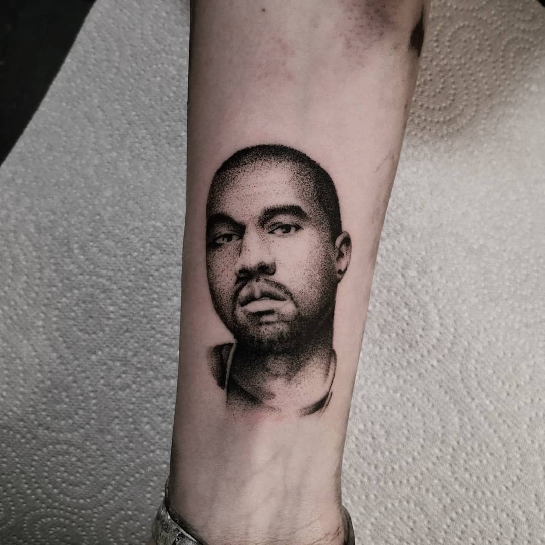 Kanye West Debuts New Matching Tattoo With Lil Uzi Vert and Steve Lacy