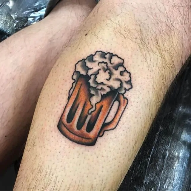 beer tattoo  All Things Tattoo