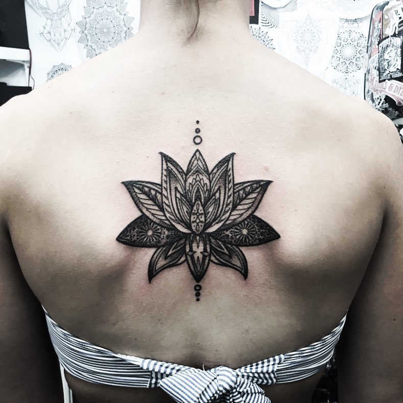 My small lotus flower tattoo dotwork | Small lotus flower tattoo, Flower  tattoo, Lotus flower tattoo