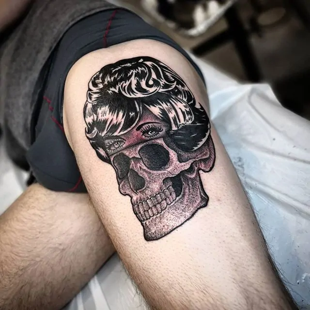 Adding on to the Suger Skull Tattoo in South Beach  Flickr