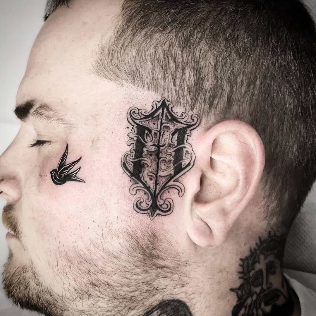 Simply Inked o Alphabet Semi Permanent Tattoo