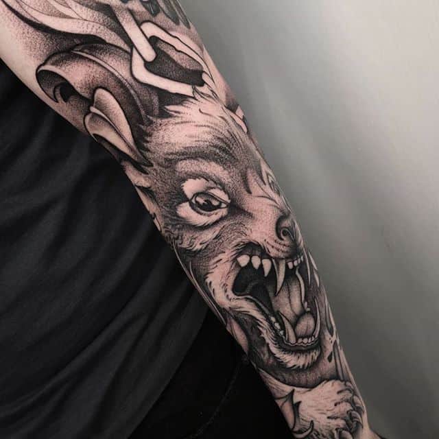 Viking wolf tattoos meaning and design ideas vikingtattoo tattooidea   TikTok
