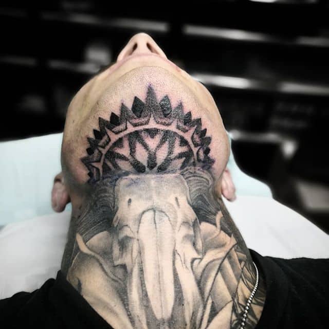 Ink Master - Steven Tefft's under chin tattoo is solid,... | Facebook