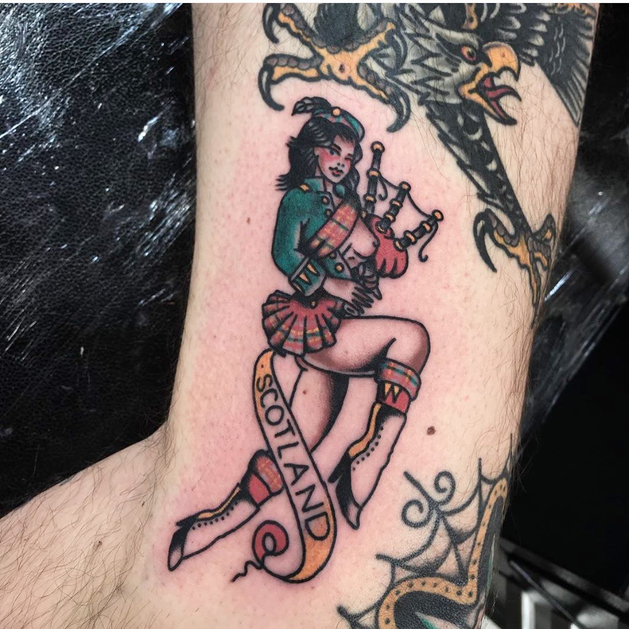 Scotland tattoos always a favourite of ————— ————— ⋆ Studio XIII Gallery