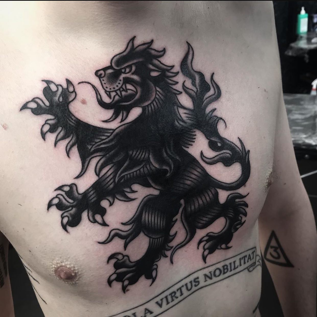 Rampant Lion Tattoo  Best Tattoo Ideas Gallery