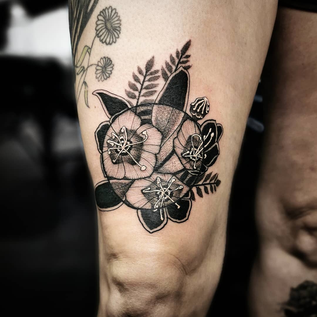 mountain laurel flower tattooTikTok Search