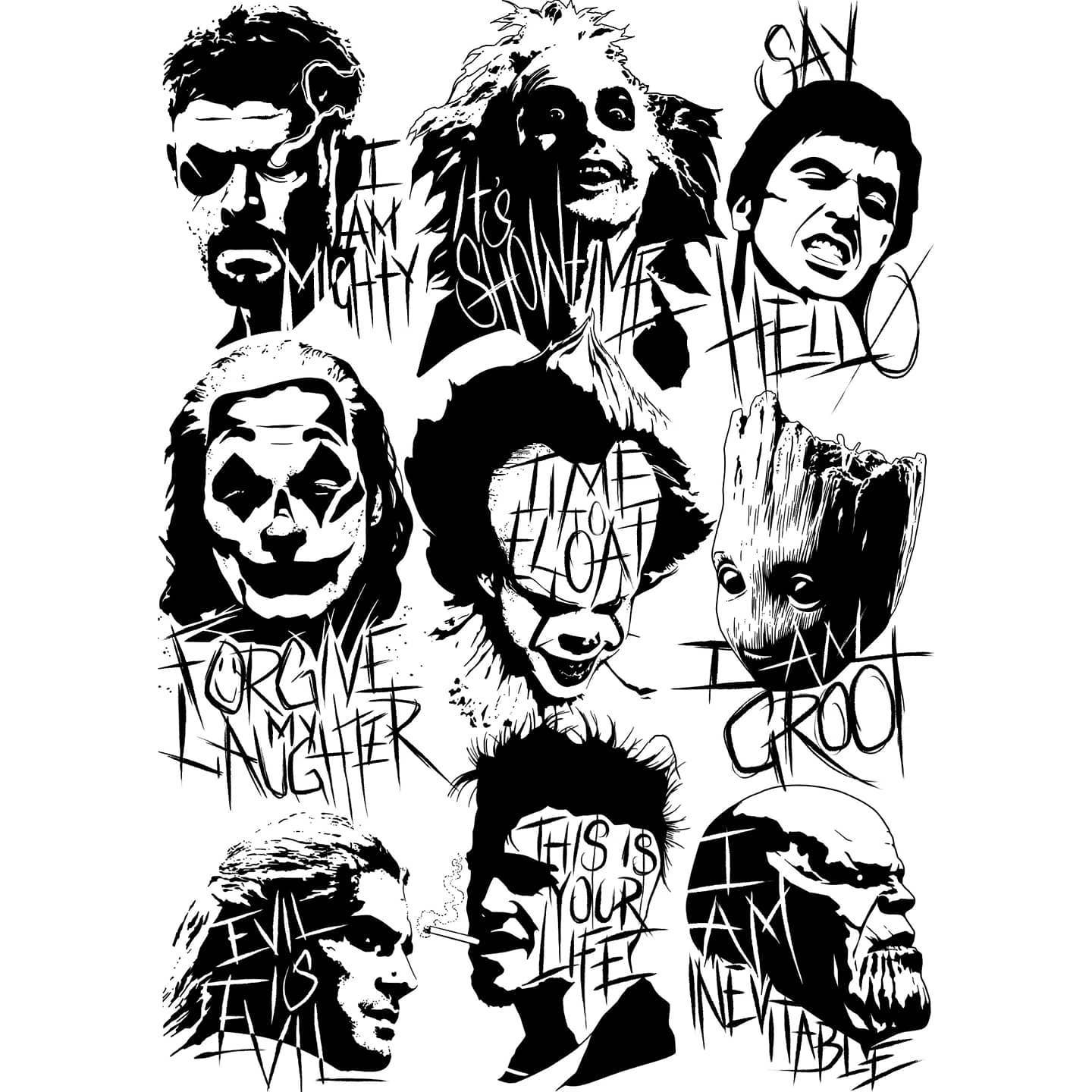 Horror Movie Flash  Traditional Tattoo  Goth Poster for Sale by Amomo80s   Redbubble