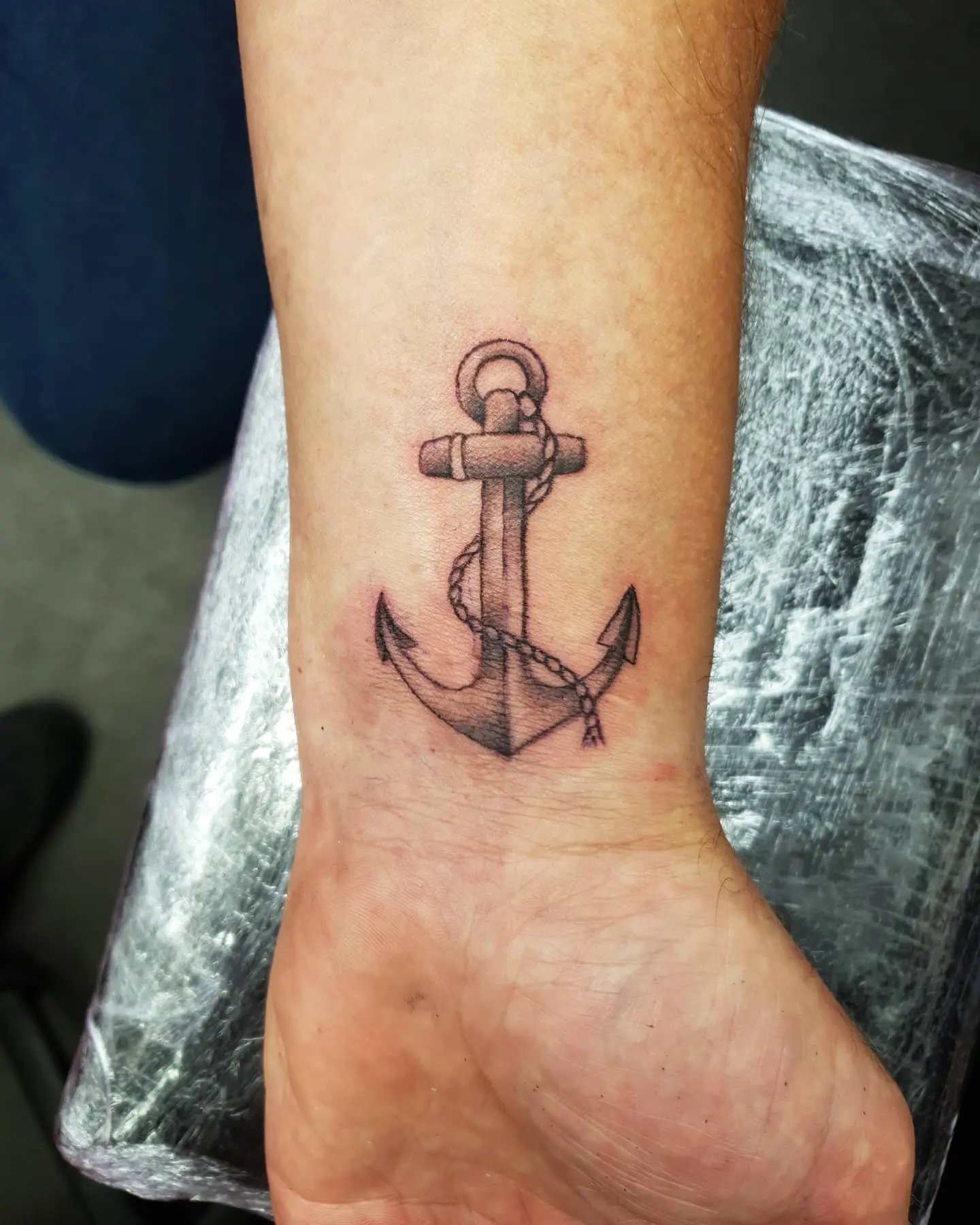 Amira McCarthy Anchor Wrist Tattoo | Steal Her Style