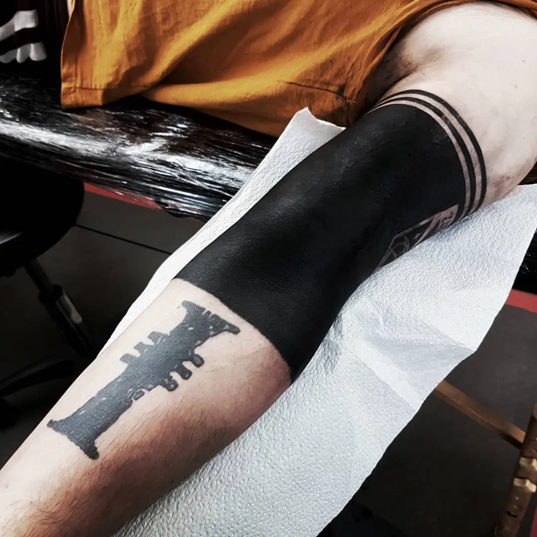 Краска для тату World Famous Tattoo Ink Blackout - купить в интернет-магазине TattooMarket
