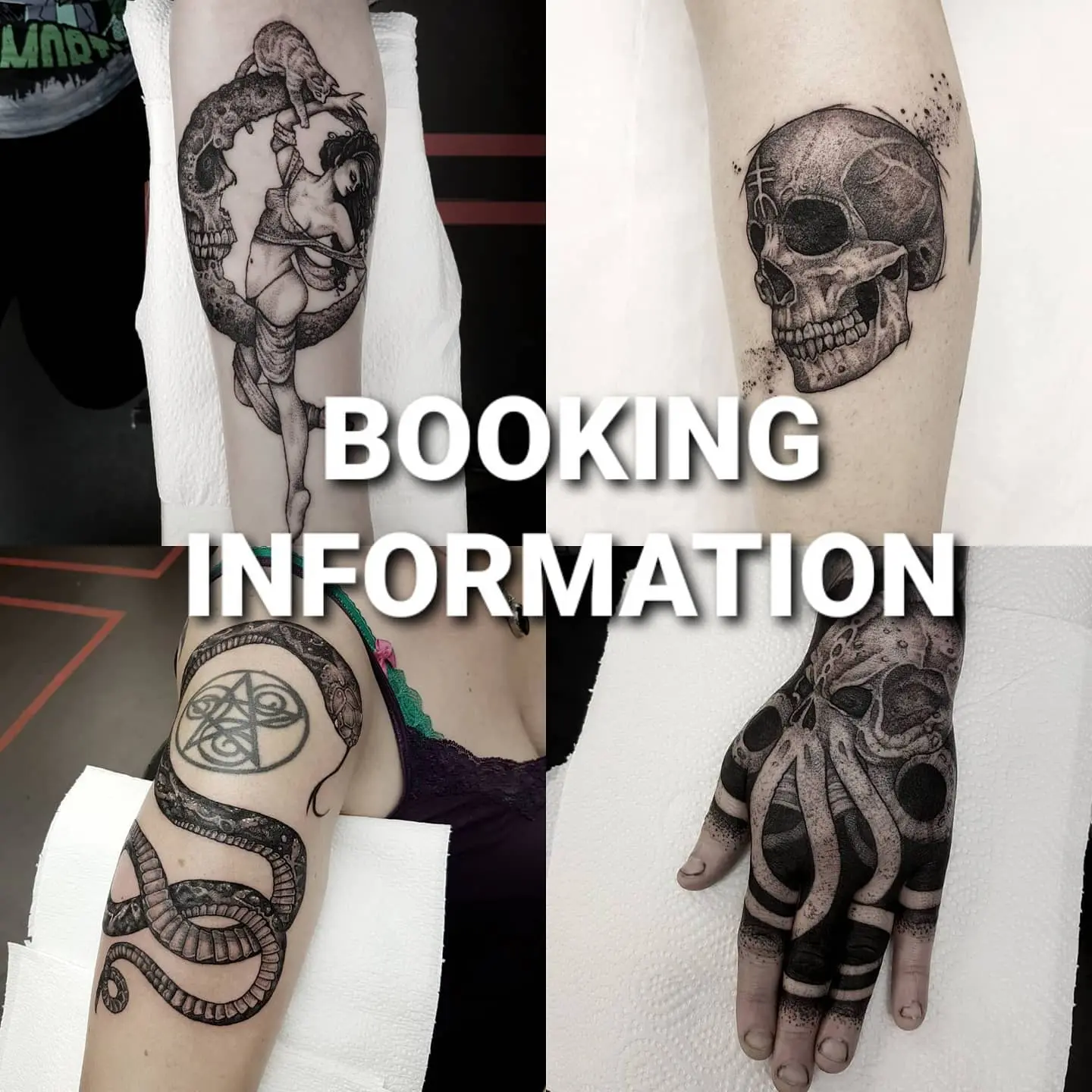 ***New bookings info*** first of all, thanks to everyone who has been in touch the last few months 🖤 I'm starting email consultations from tomorrow for new appointments, and the studio will start booking these in from April 26th! If you want to book in, email me at goatskullshirleygmail.com with the following info: design idea, with reference pics if you have any (max of four), placement and size(width and height in cm), a photo of the placement with a pen line outlining where you want the tattoo (as close to accurate in size as possible is super handy!). I'll get a timescale and quote figured out with you, and from the 26th, Studio XIII will get you all booked in! Dying to be back in the studio and getting back to work! 🖤💪🖤
.
.
.
.
.
.
.
.
                      thedarkestwork darkartists artesobscurae uktta wiccac stabmegod onlythedarkest blacktattooing