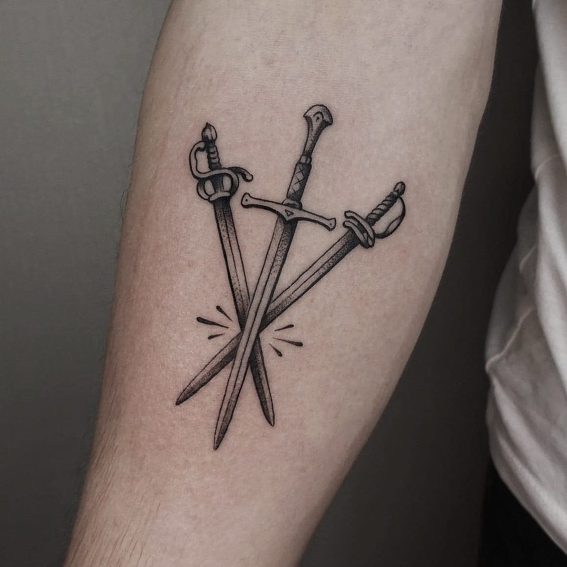 Swords for Cameron representing his brothers and him. Big thanks for the trust and the cool request!

bishoprotary studioxiiigallery allegoryink tattoolifemagazine 

