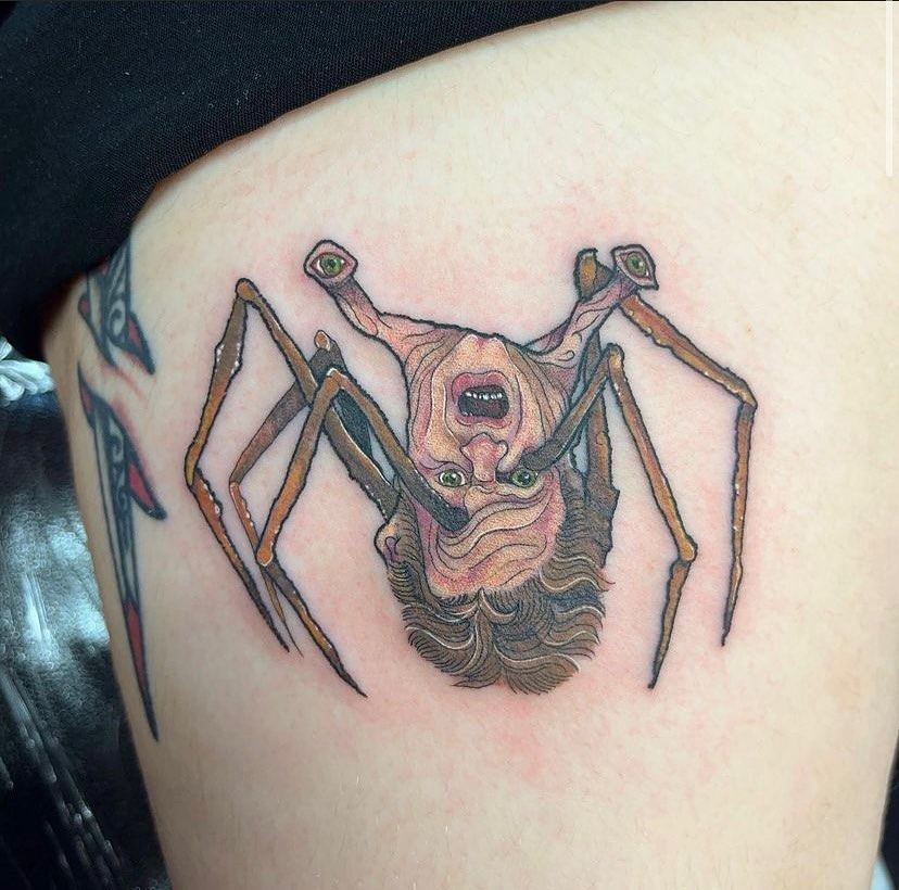 Awesome piece from The Thing by courtenaydicksontattoo ✨

      
