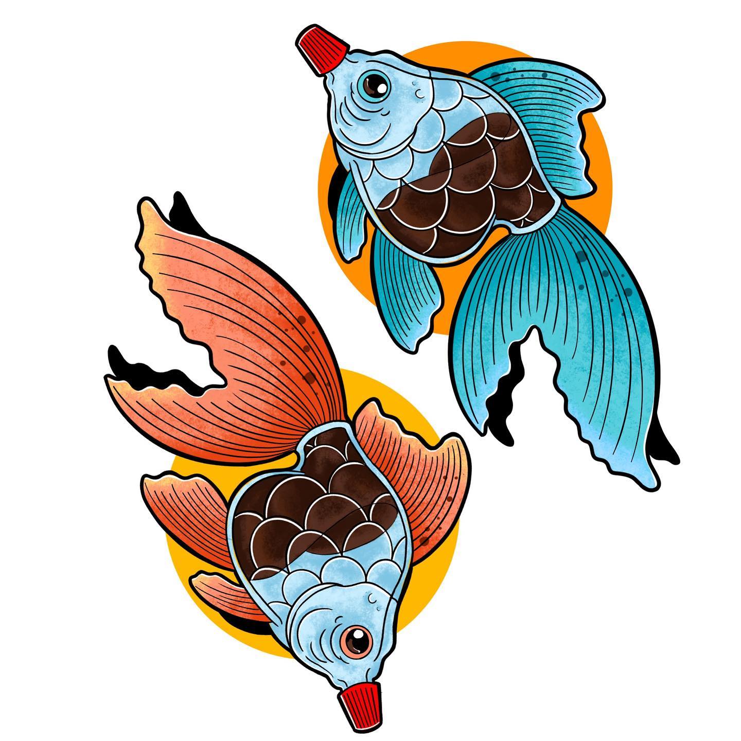 Ulisses's goldfish | Artistic Impressions Tattoo