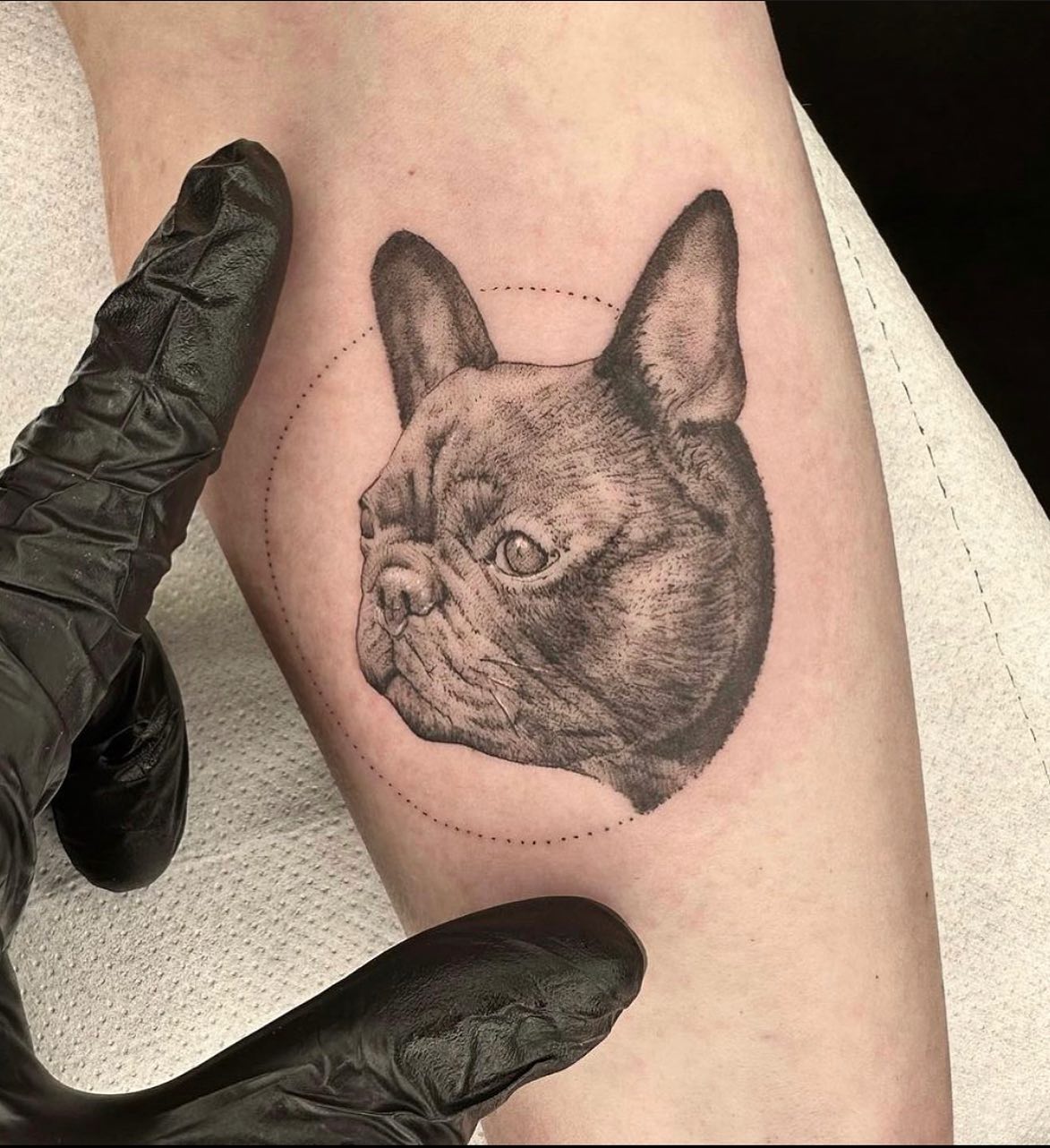 Precious little fur baby portrait by one of our resident artists Karolis 🐶🐶

If you’d like to book in with Karolis, get in touch with him directly or enter an enquiry form on our website! 

                         totaltattoo barber_dts easytattoo_uk eternalink dynamiccolor lockdownneedle stencilstuff