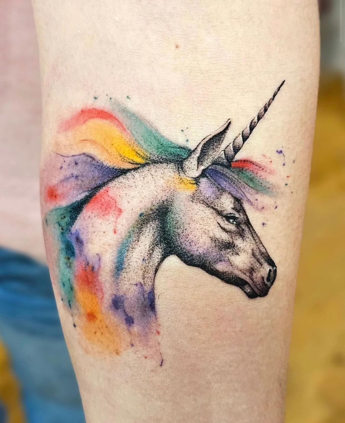 Stunning unicorn from our very own mat.n.tatau 🦄 🌈

If you’d like a tattoo done by Matias message him directly or fill out an enquiry form on our website 📲

                          totaltattoo barber_dts easytattoo_uk eternalink dynamiccolor lockdownneedle stencilstuff 