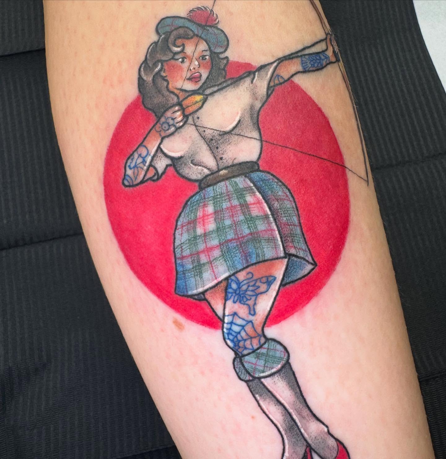 Plus Size Pin-Up Tattoos That Inspire